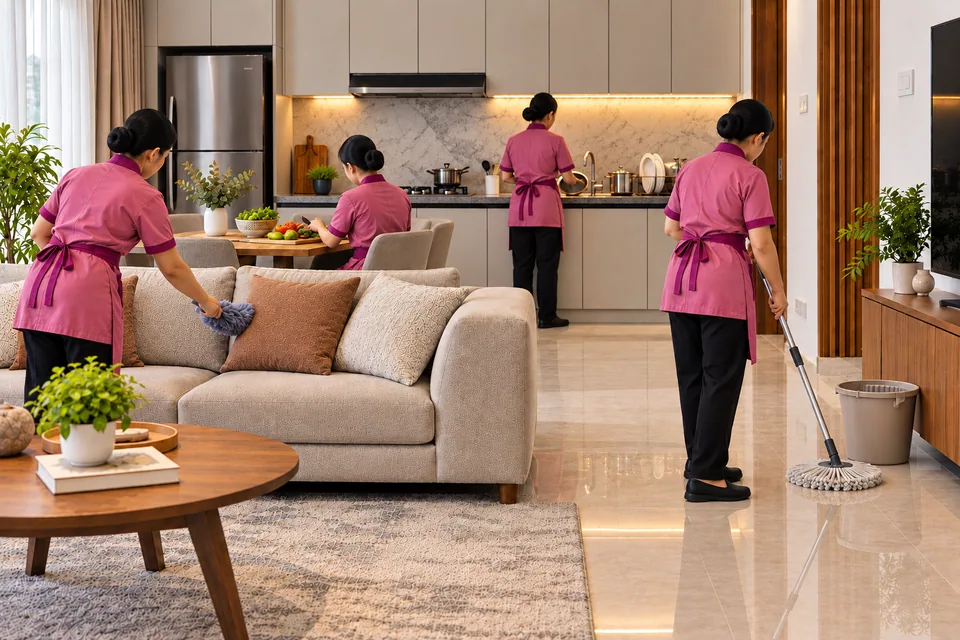 Zyzhoo home-service experts caring for a home